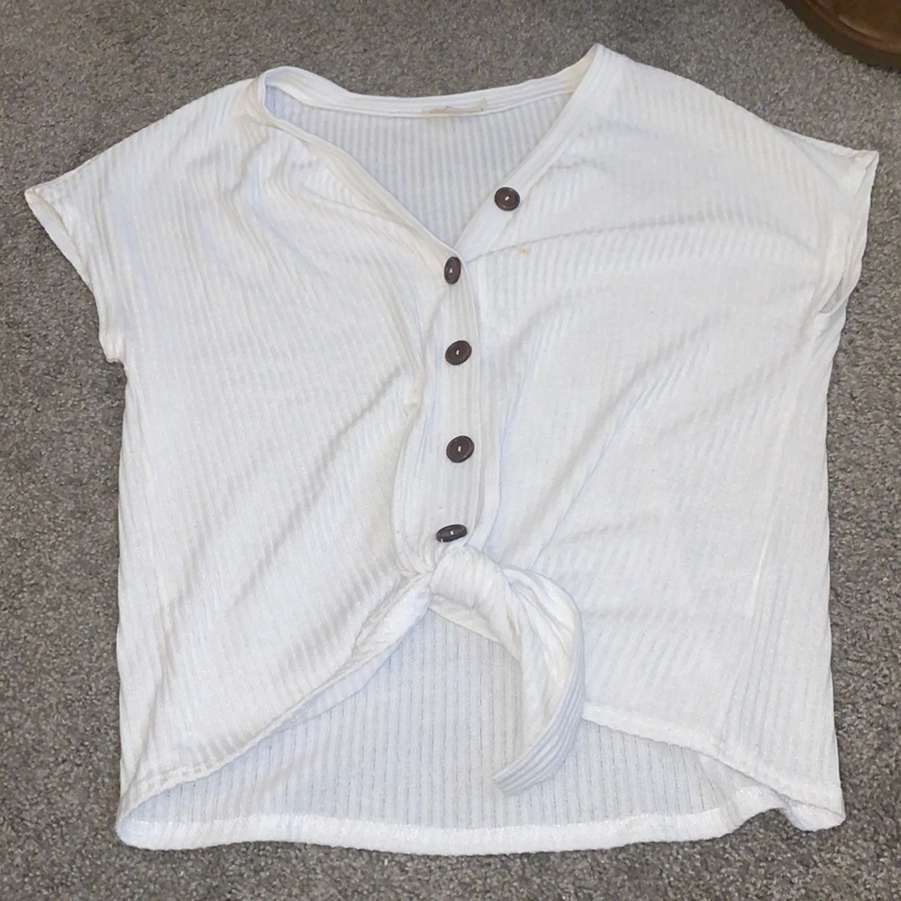 Cute white summer top